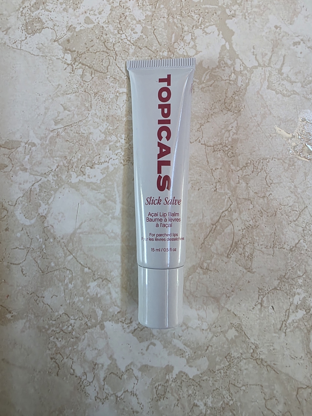 Topicals Slick Salve Acai Lip Balm – Full Size 15mL – Brand New